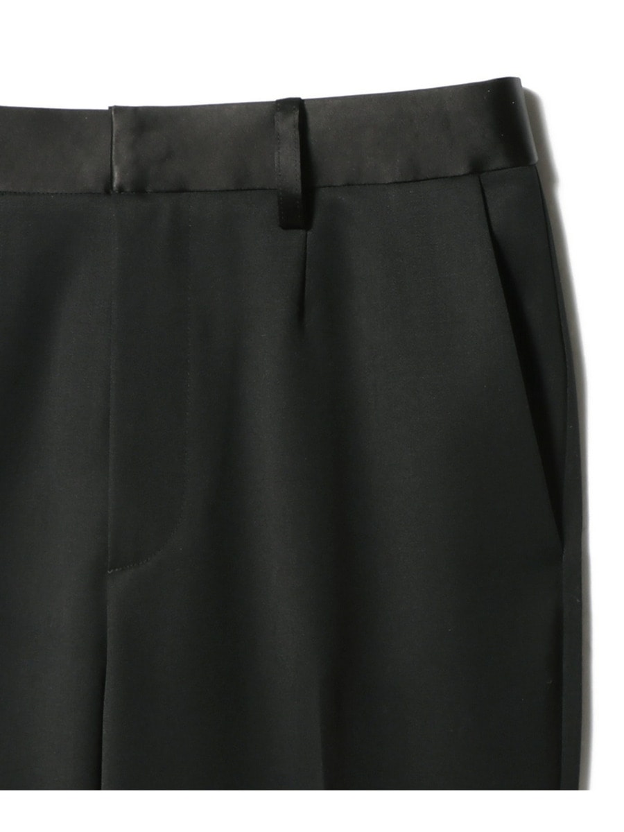 【Col Pierrot ESTNATION】ジャケットスーツ　パンツ　ウール Col Pierrot for ESTNATION / サテンベルトパンツ｜ESTNATION