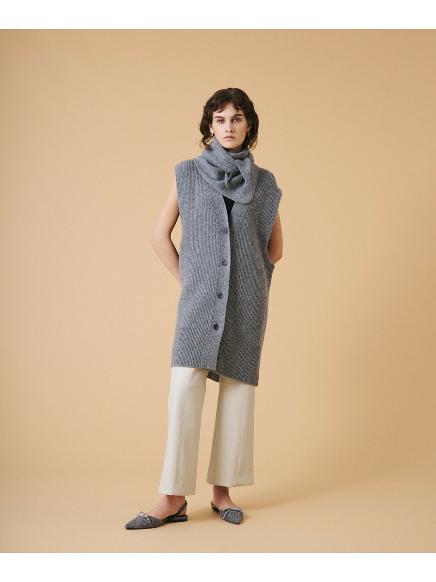 COLUMN】ミドルゲージストールニットジレ＜PERMANENT＞ 