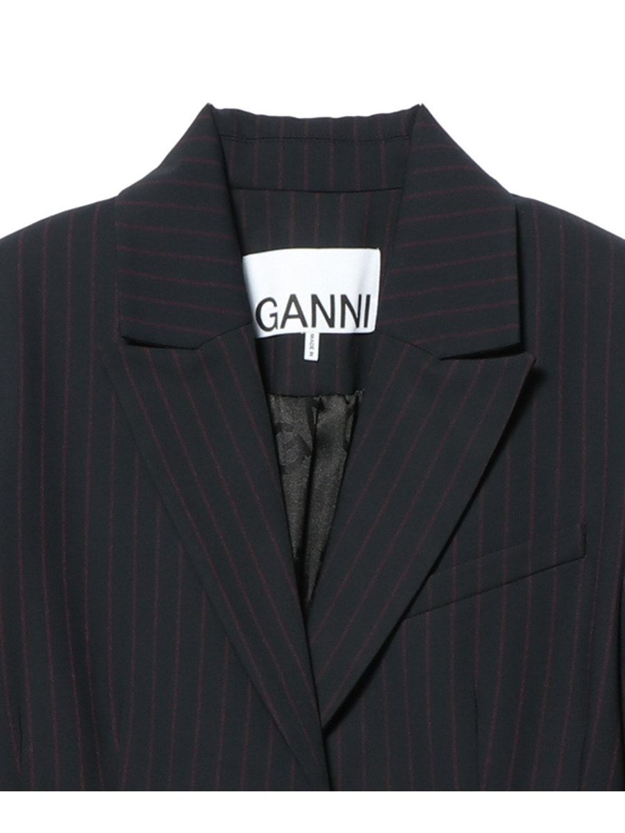 GANNI / ストライプシングルジャケット｜ESTNATION ONLINE STORE 