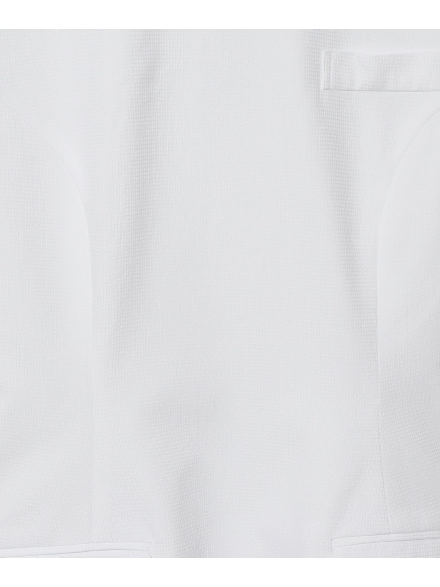 【ESTNATION別注/定価5.2万】ラウラ Laula *ノースリーブブラウス*Fコットンホワイトフラップポケット後首(2-2405-528)【12F42】 ESTNATION別注/定価5.2万】ラウラ Laula *ノースリーブブラウス
