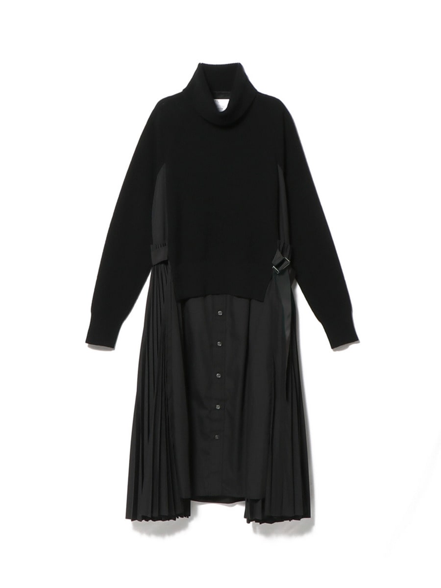 SACAI / ウールニットドレス｜ESTNATION ONLINE STORE 