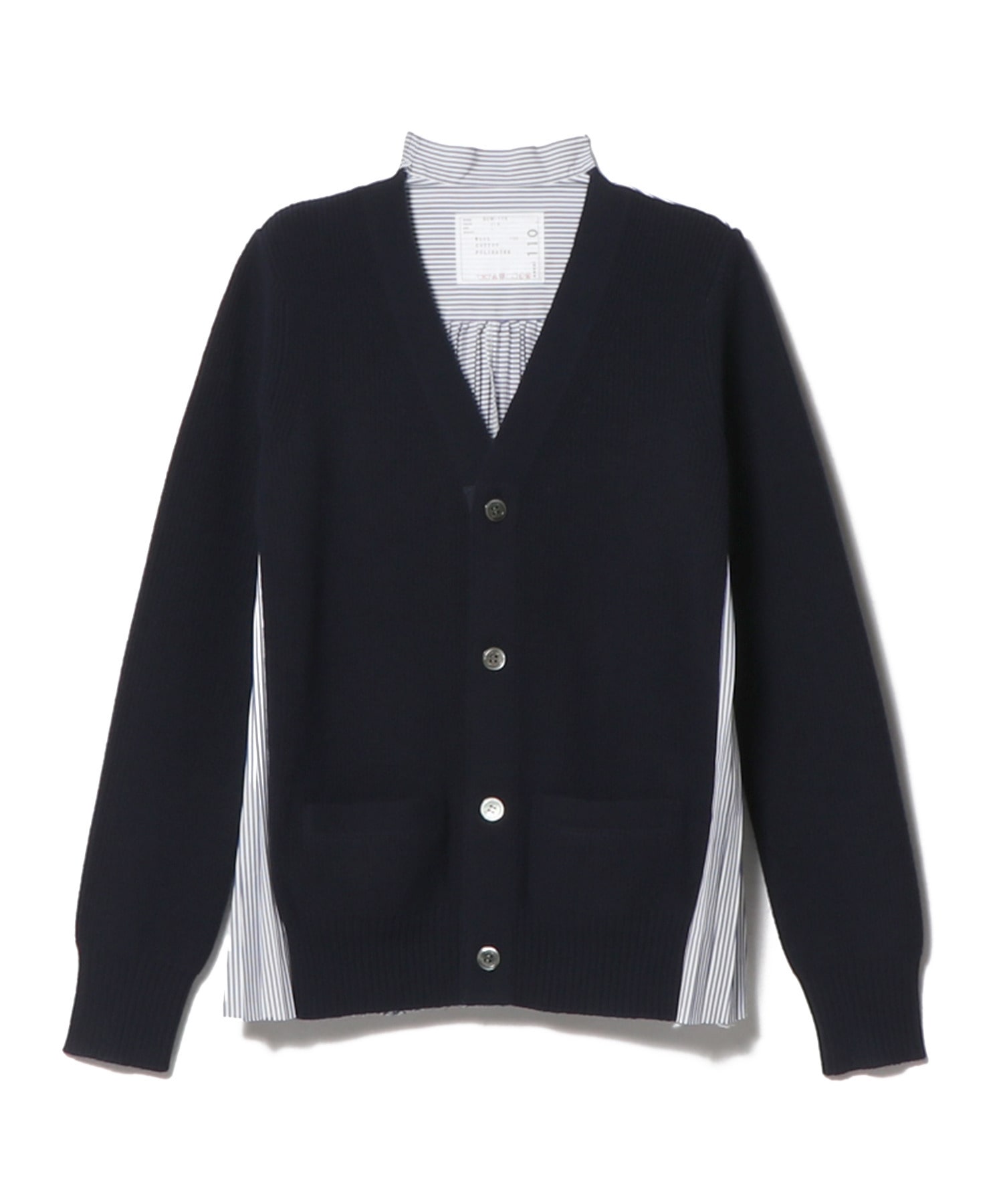 SACAI / ウールニットカーディガン|ESTNATION ONLINE STORE