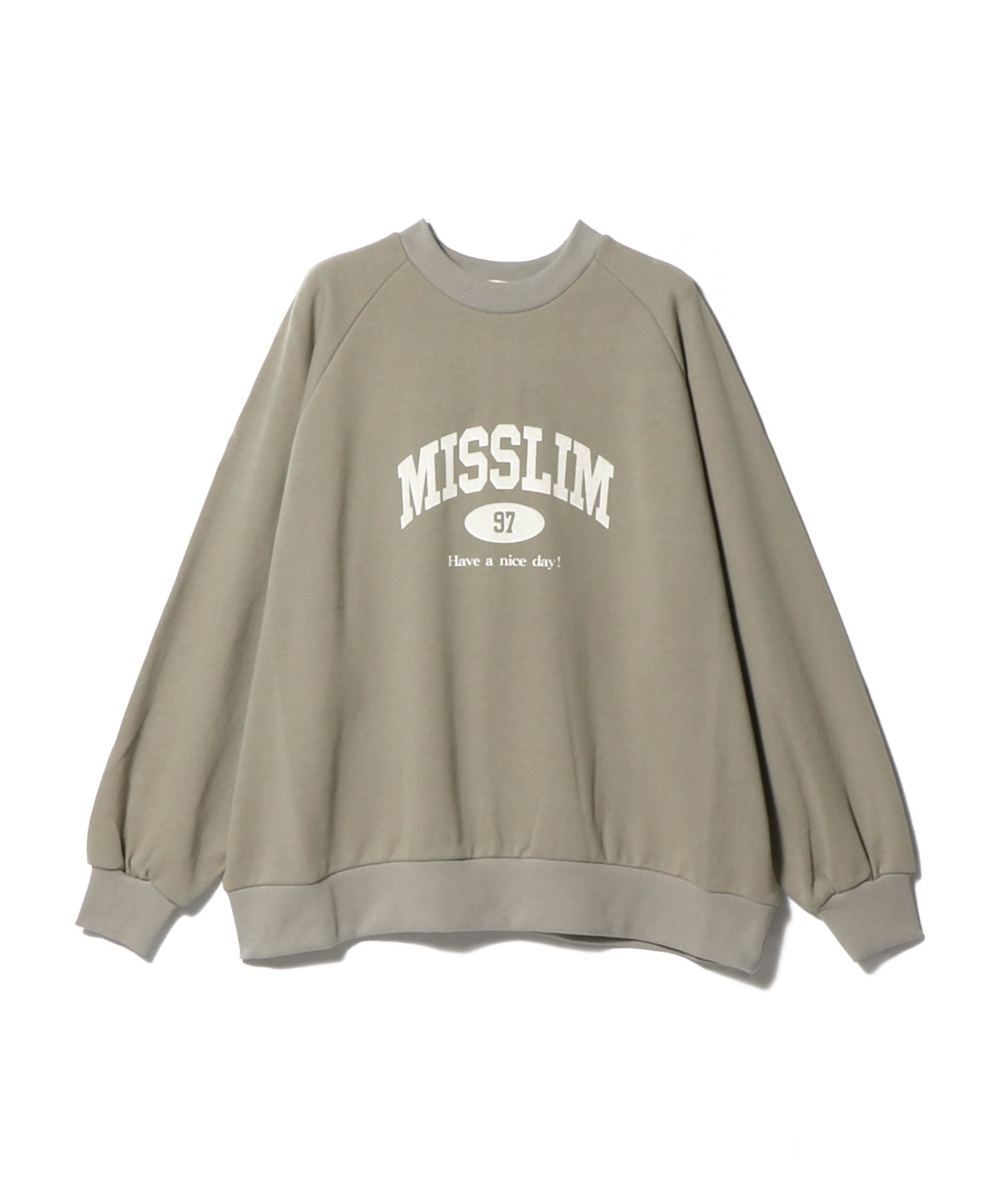 BLANC basque / ロゴスウェット《ESTNATION EXCLUSIVE》|ESTNATION