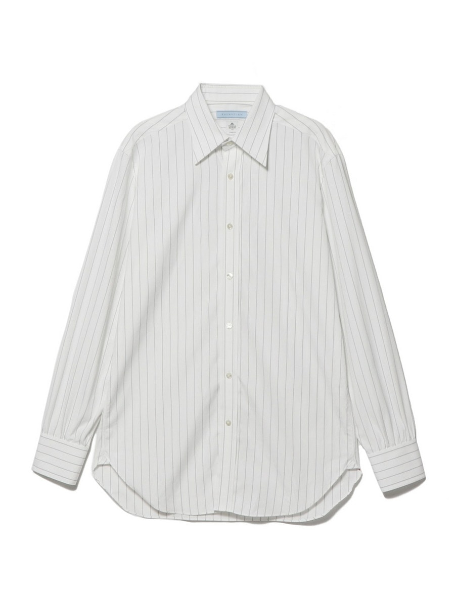 未使用　ESTNATION シャツ38 ESTNATION ブラウス シャツ / バイカラー レディース : ZOZOTOWN