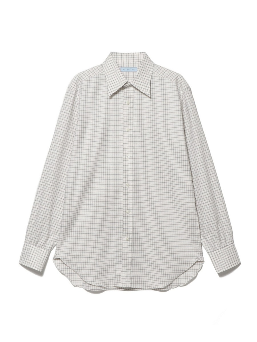 ESTNATION / THOMAS MASON ハイカウントレギュラーカラーシャツ