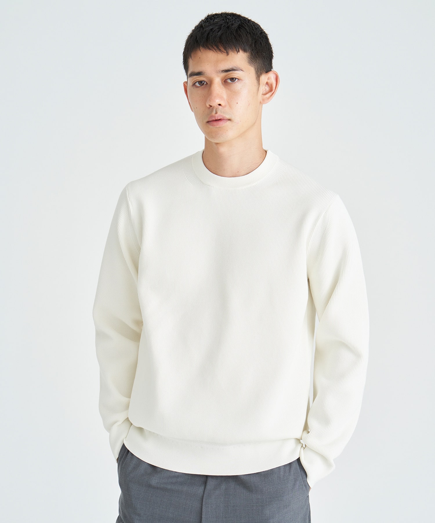 ESTNATION / アゼクルーネックニット|ESTNATION ONLINE STORE ESTNATION / アゼクルーネックニット|ESTNATION ONLINE STORE