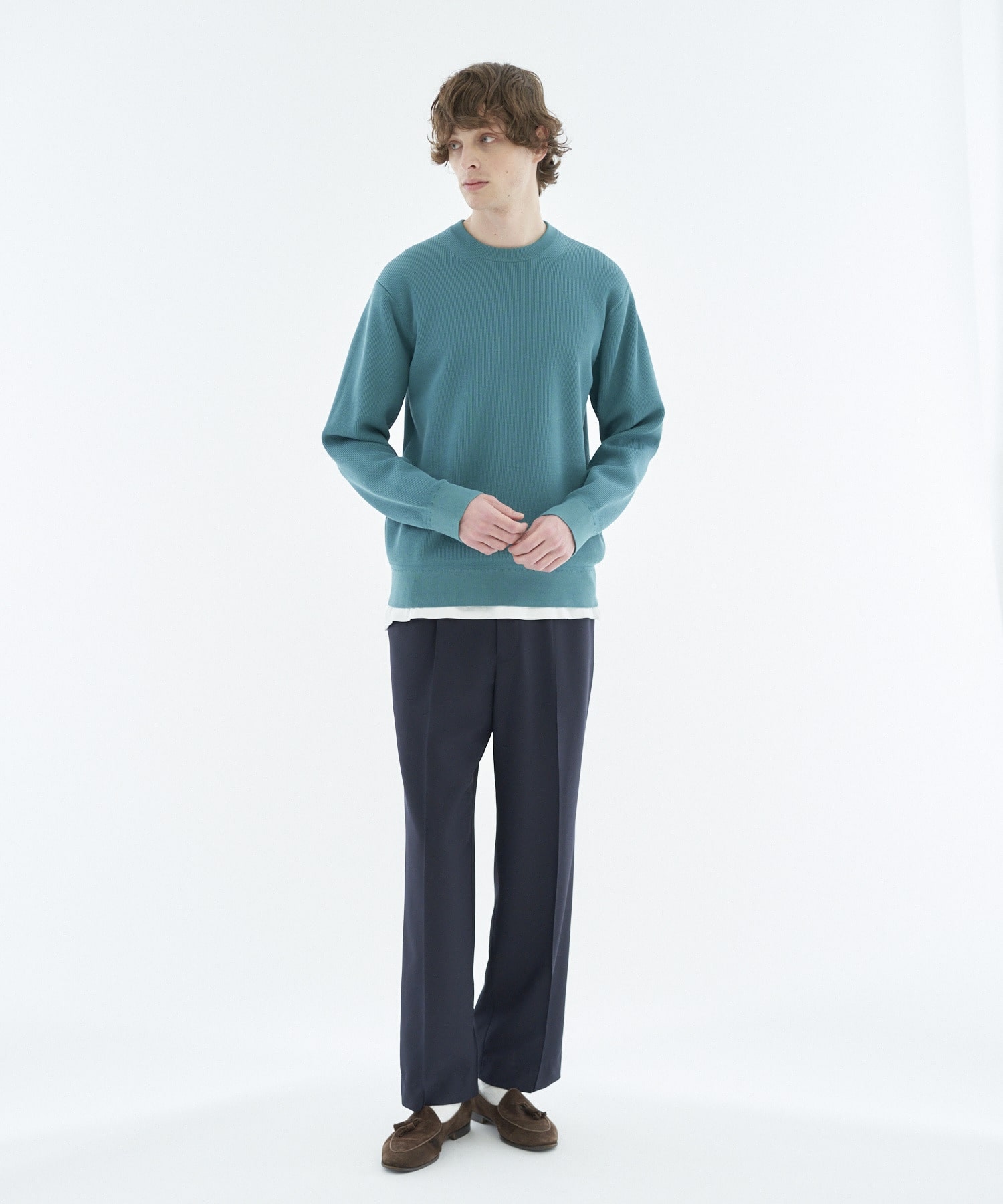 ESTNATION / アゼクルーネックニット|ESTNATION ONLINE STORE ESTNATION / アゼクルーネックニット|ESTNATION ONLINE STORE