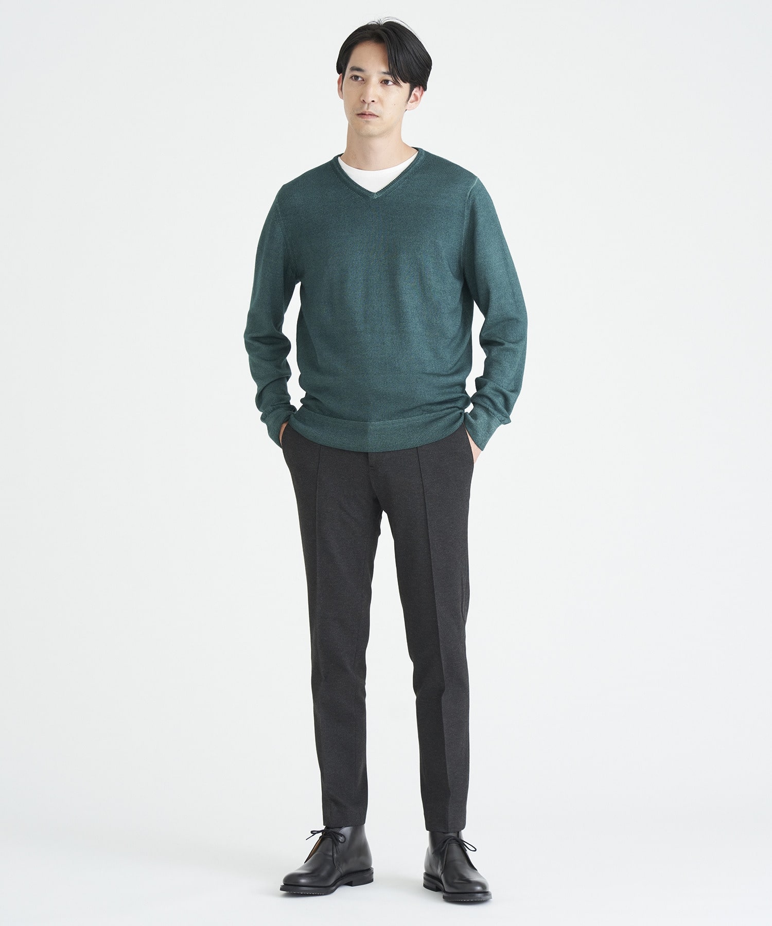 ESTNATION / スノーダイVネックニット|ESTNATION ONLINE STORE