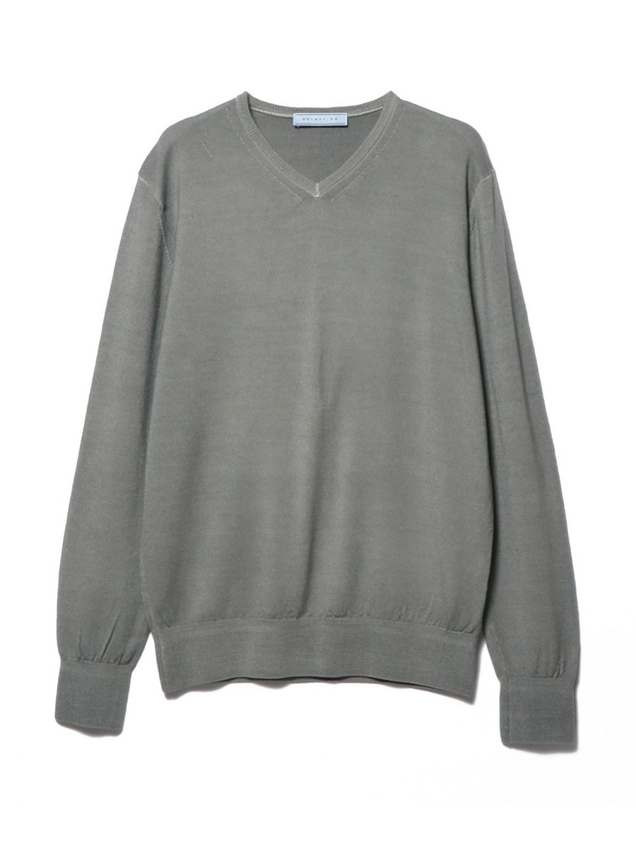 ESTNATION / スノーダイVネックニット｜ESTNATION ONLINE STORE