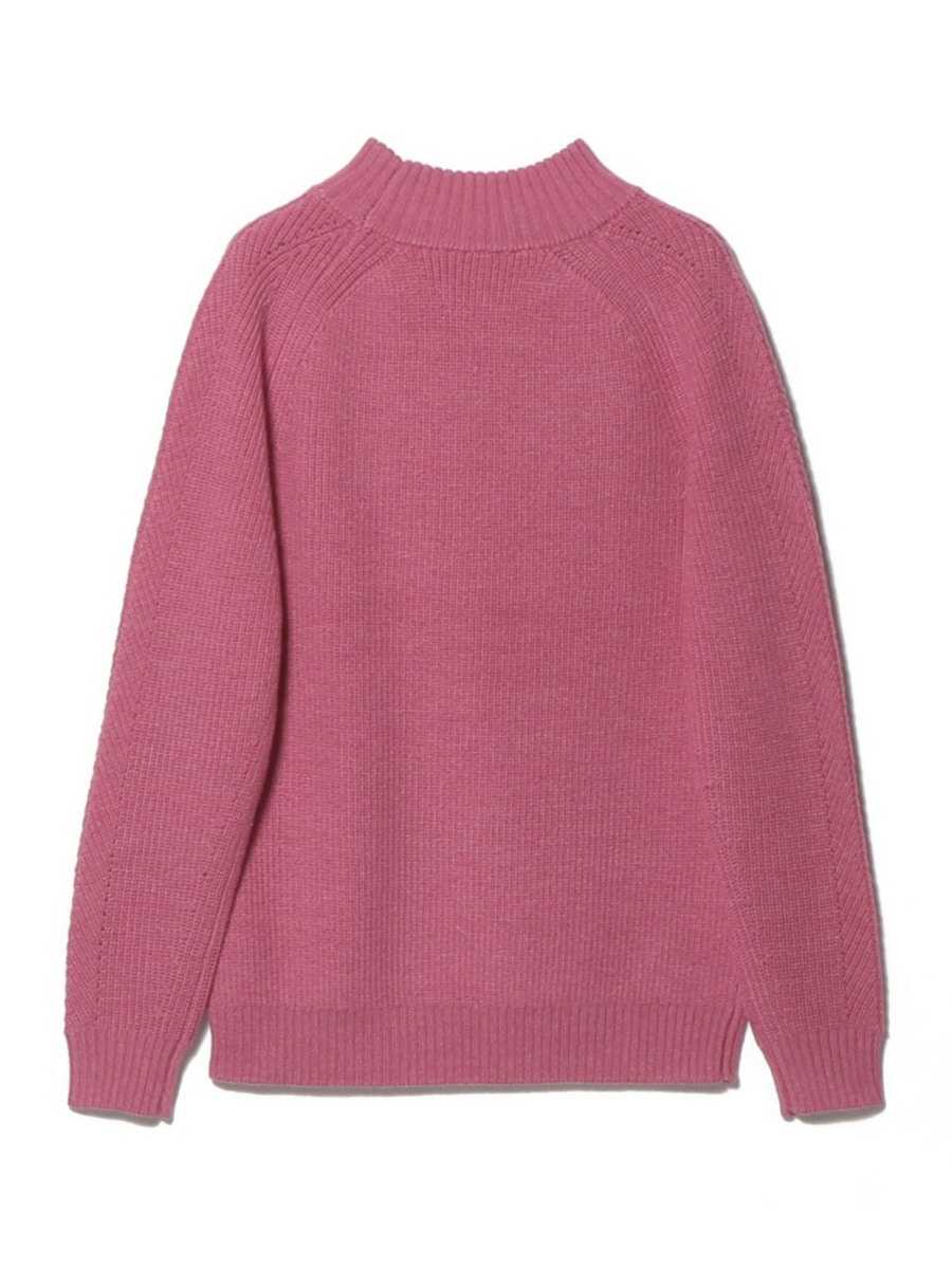 ESTNATION / 畦モックネックウールニット＜ZEGNA BARUFFA