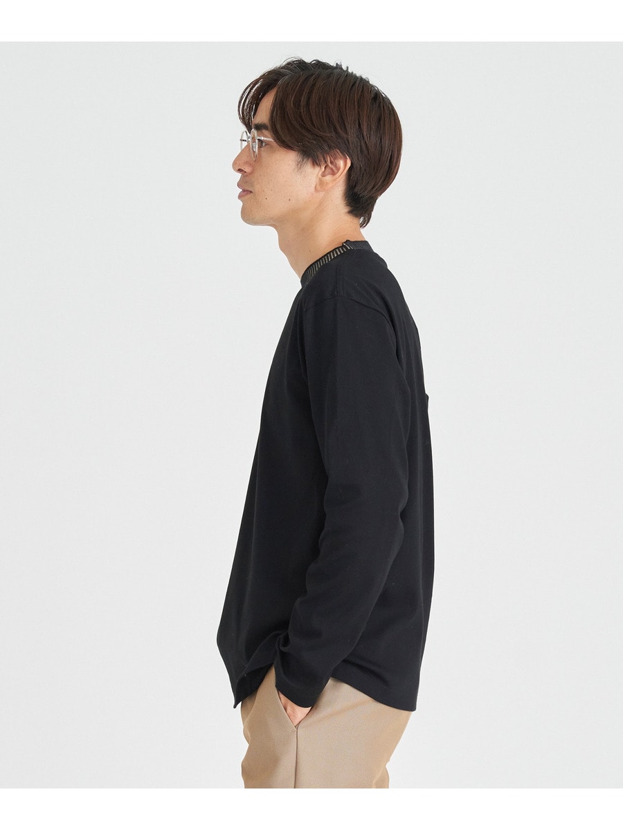 ESTNATION / ロングスリーブリブネックTシャツ｜ESTNATION