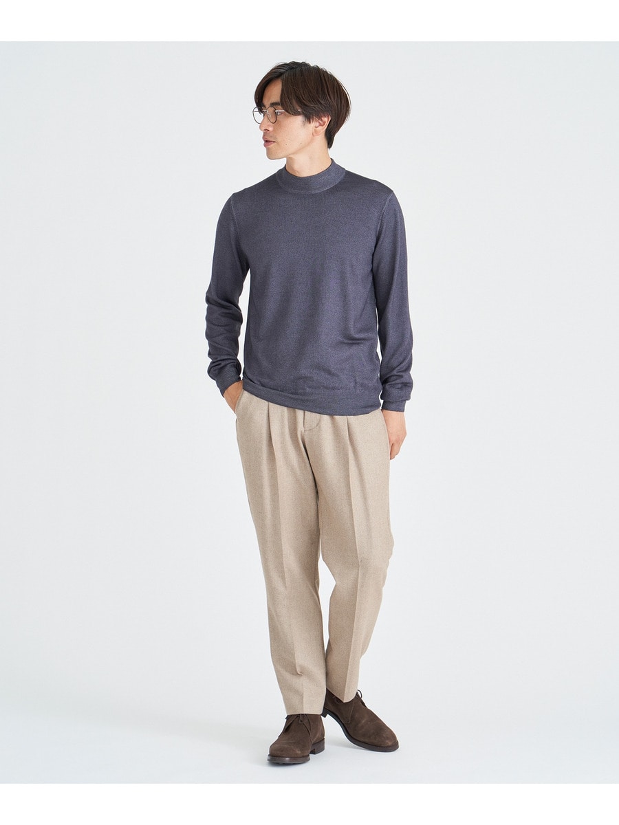 NUMBER M / ウォッシャブルツイードテーパードパンツ《ESTNATION NUMBER M / ウォッシャブルツイードテーパードパンツ《ESTNATION