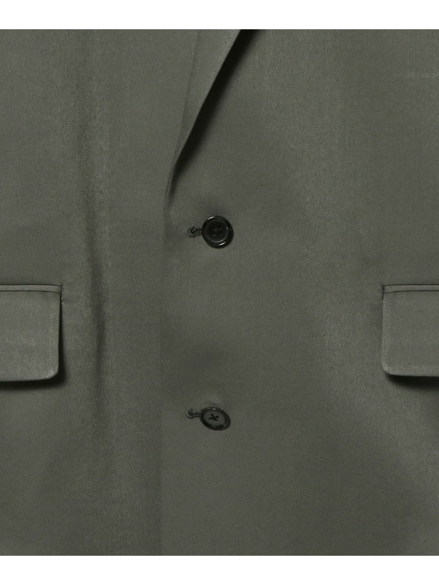 COLUMN コラム　ジャケット　38 ブラック　オケージョンスタイル WIDE TWILL SHRINKAGE SPARECOLLAR BLOUSE(S Black): Vintage