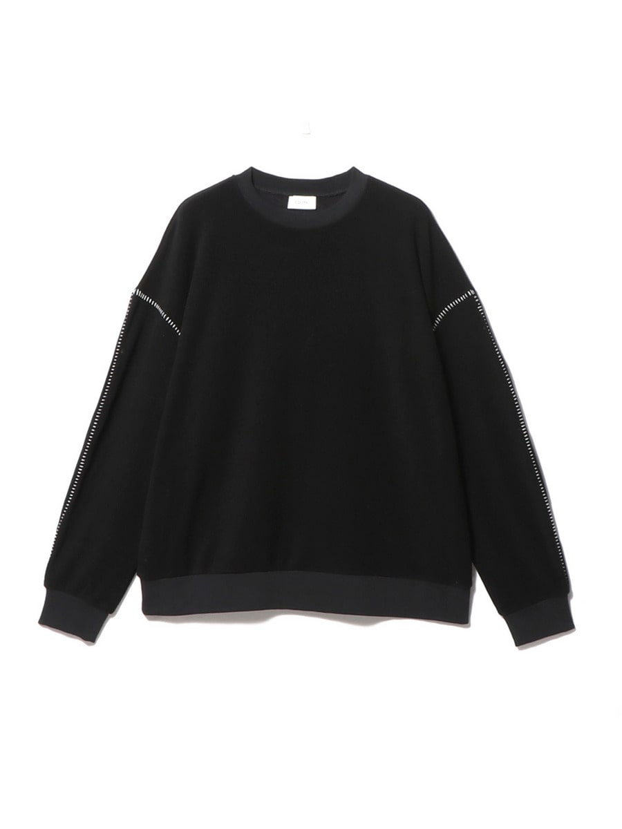 ブランケットステッチロングスリーブTシャツ