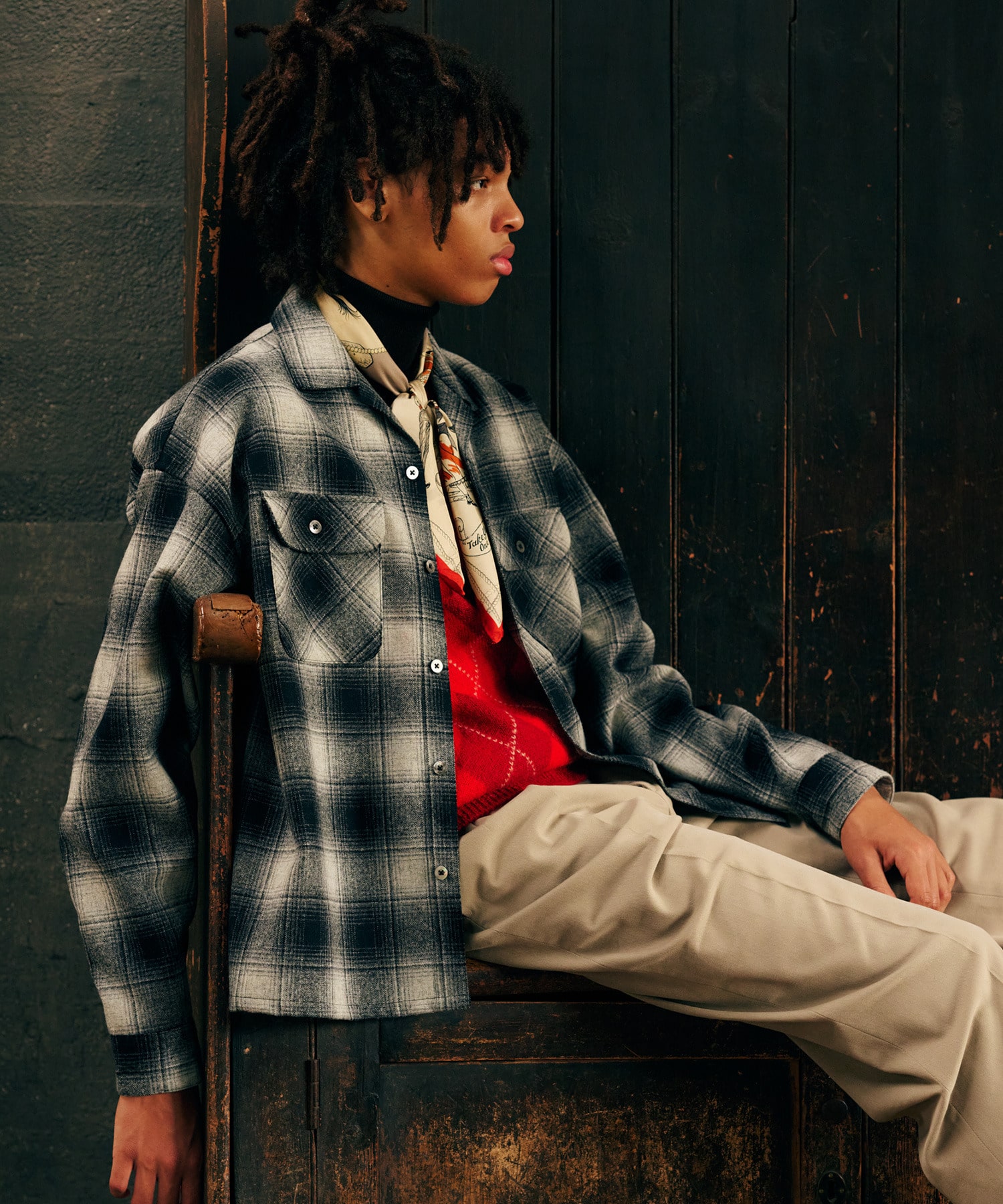 PENDLETON / ウールオンブレチェックシャツ《ESTNATION EXCLUSIVE