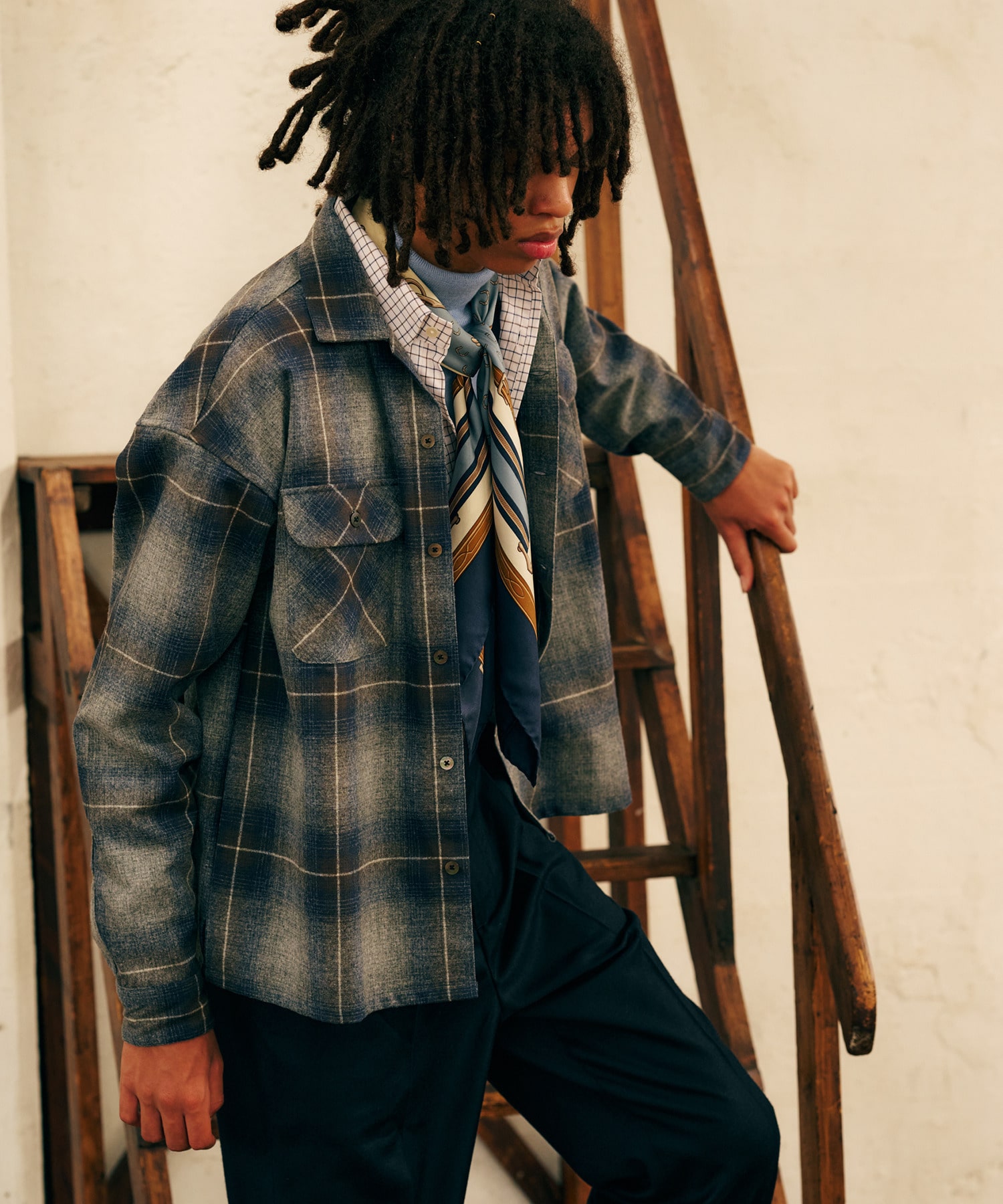 PENDLETON / ウールオンブレチェックシャツ《ESTNATION EXCLUSIVE