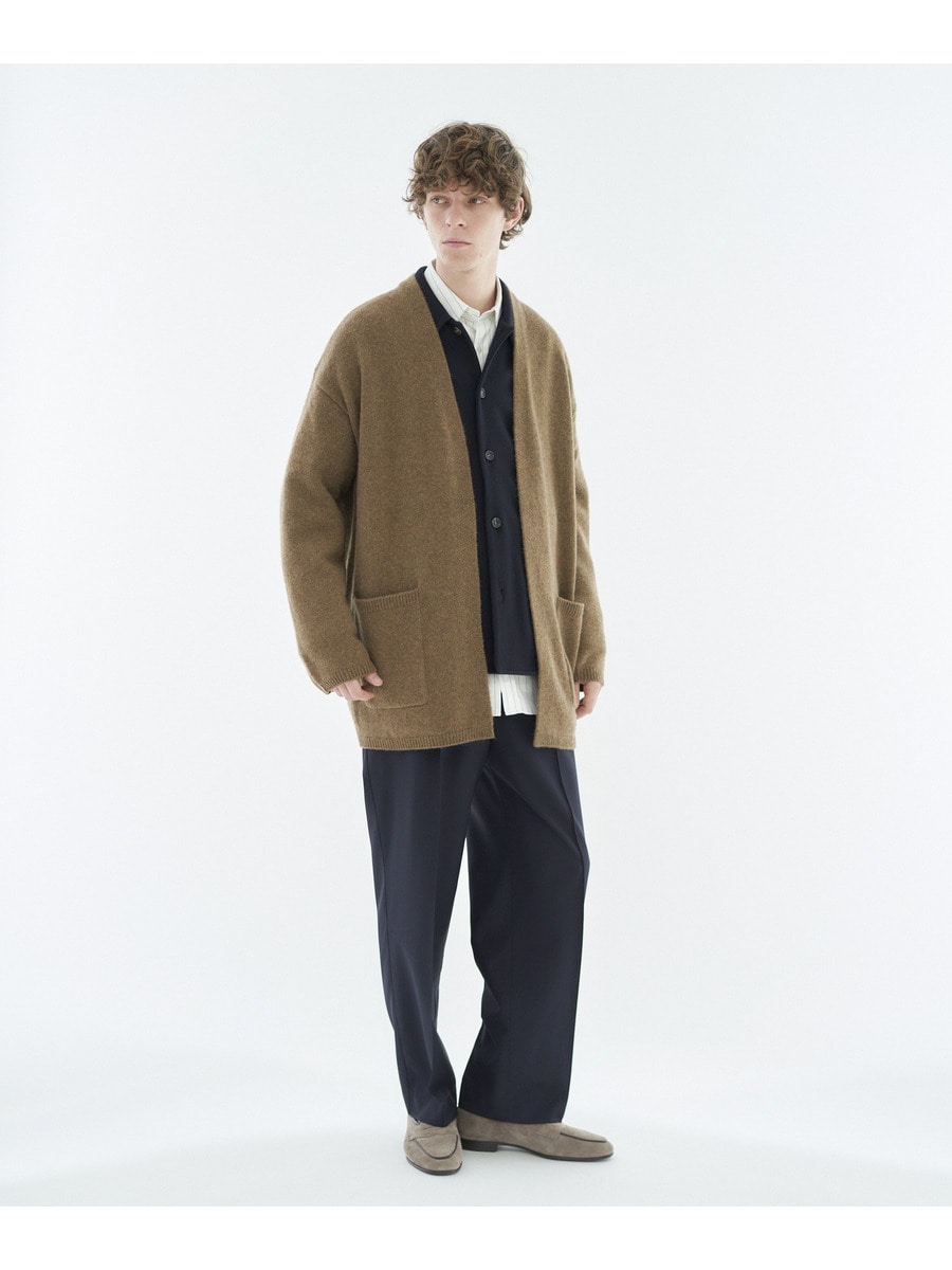 ESTNATION / ヤクウールトッパーカーディガン|ESTNATION ONLINE STORE