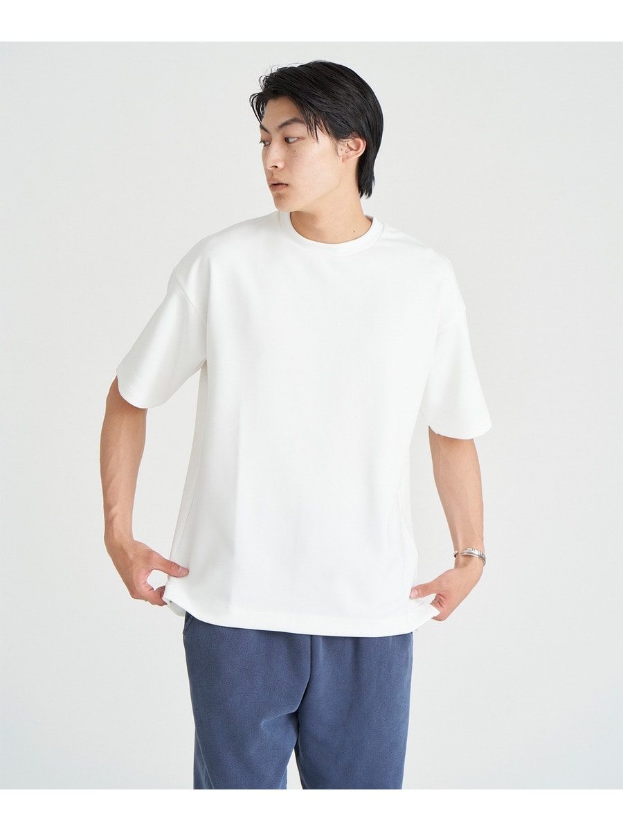 ESTNATION / ハイストレッチダブルニットカットソー|ESTNATION ESTNATION / ハイストレッチダブルニットカットソー|ESTNATION