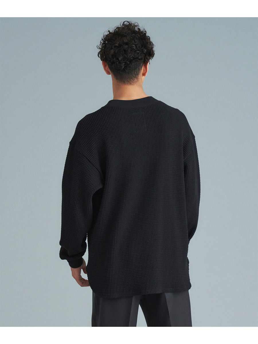 22AW PHIGVEL ヘビーワッフル ロング カットソー ロンT 22AW PHIGVEL ヘビーワッフル ロング カットソー ロンT