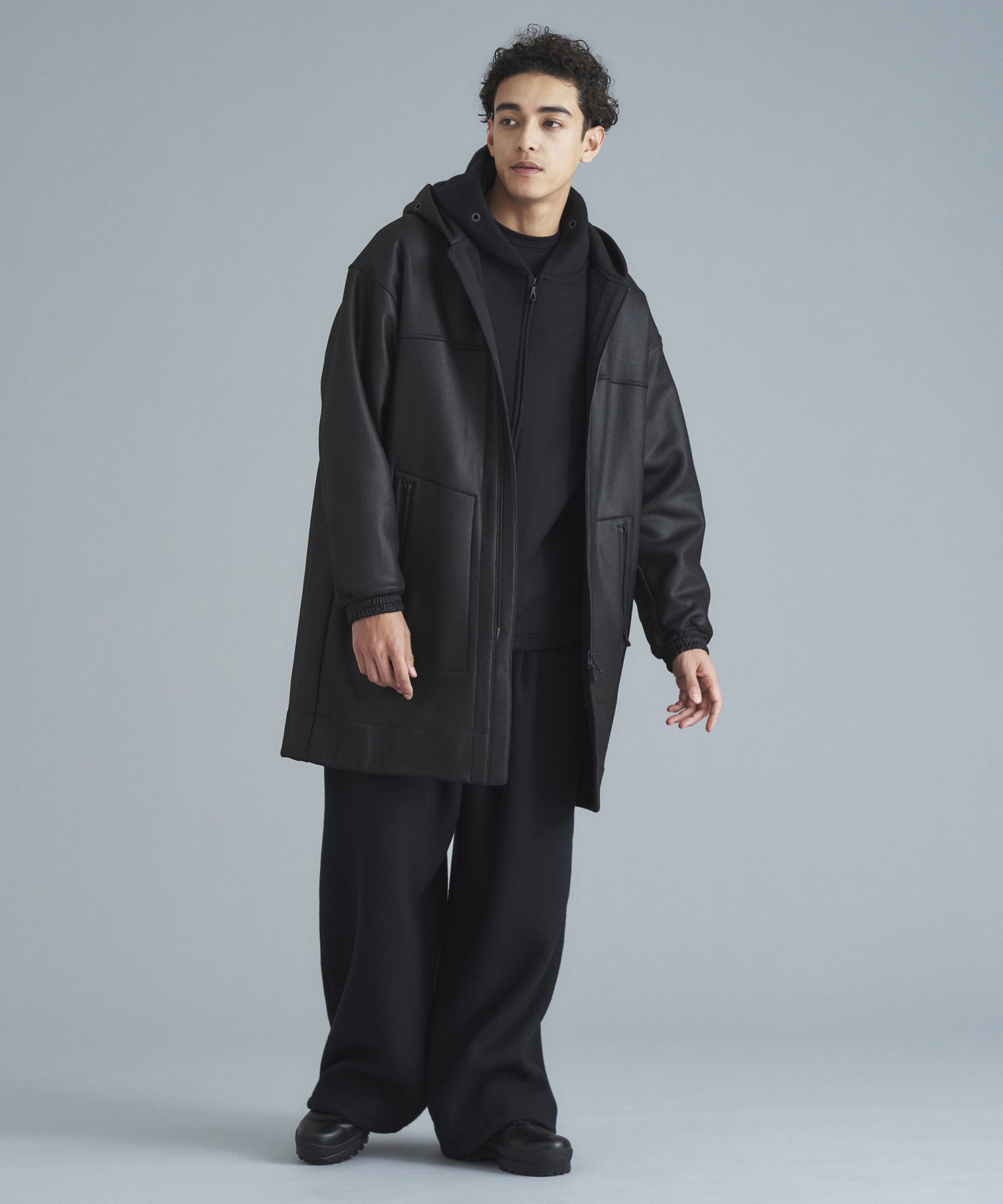 ONE N' ONLY ジップアップパーカー #001 パーカー ワンエン スウェット