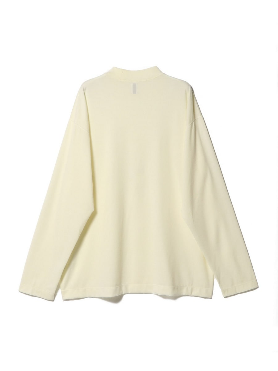GOOD PEOPLE ニットポロ カットソー 23秋冬 2WAYバイカラーニット
