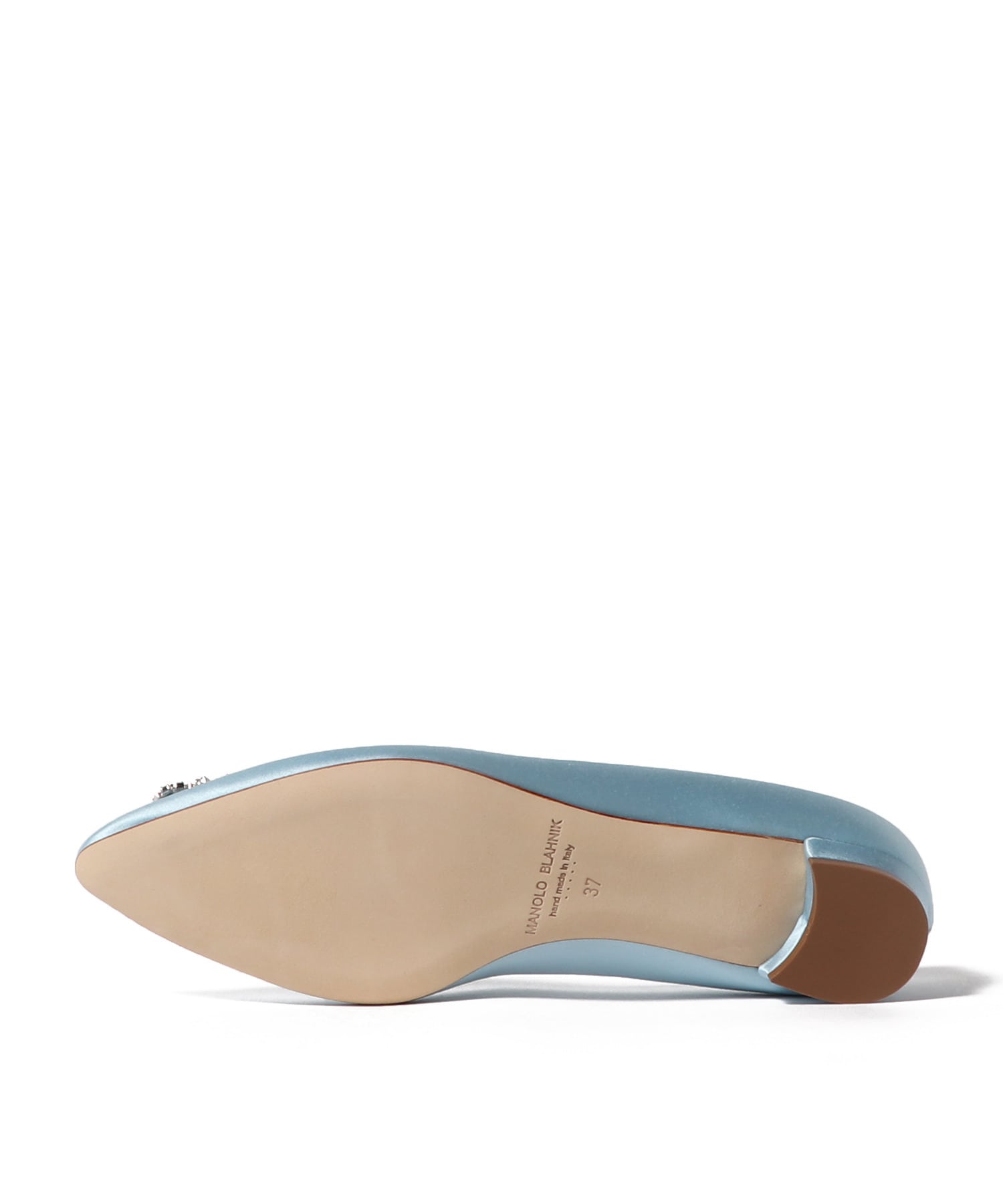 マノロブラニクバイカラーフラット サイズ表記「37 1/2」23.5センチ程度