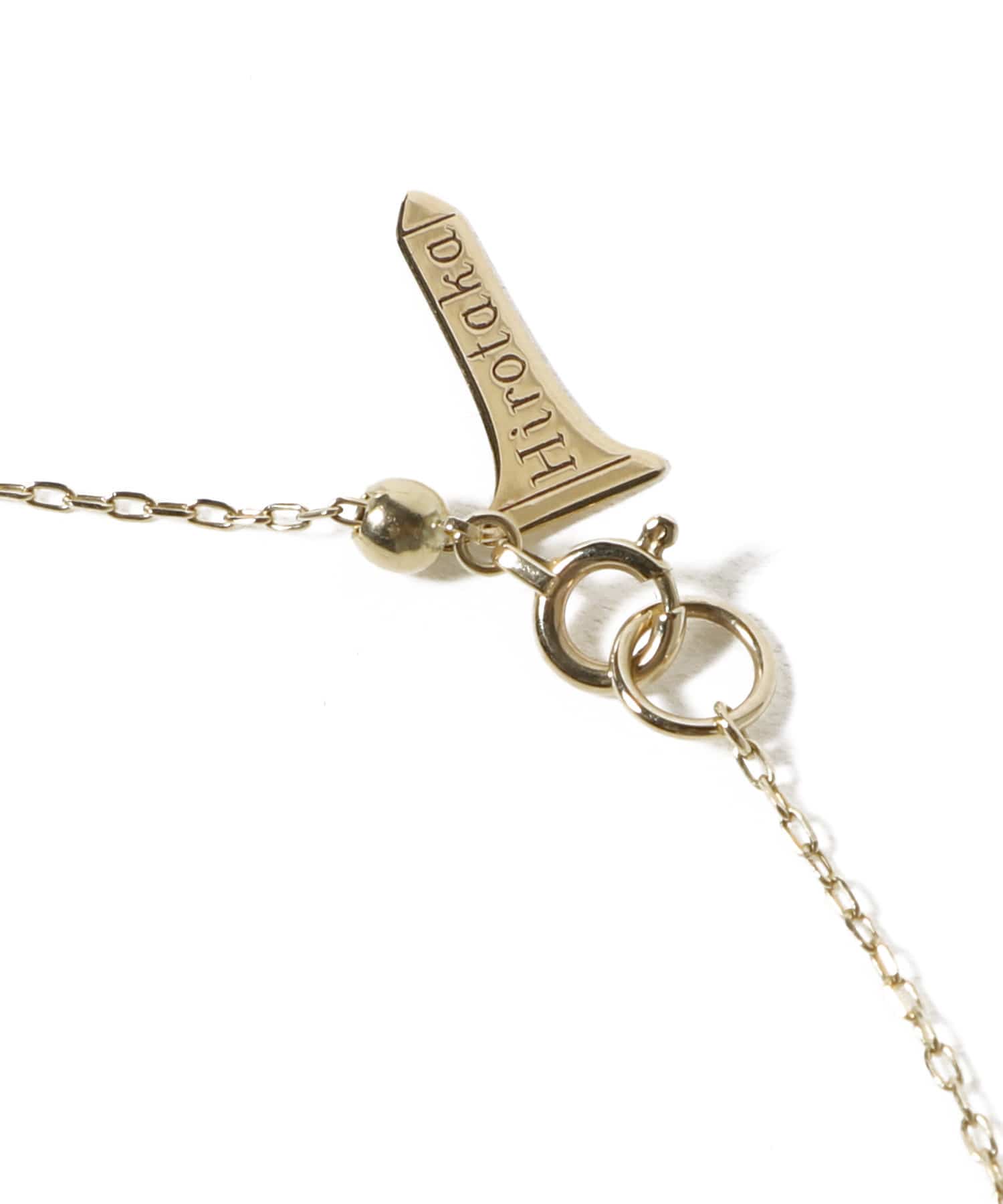 Hirotaka / K10YG トライアングルネックレス《ESTNATION EXCLUSIVE  