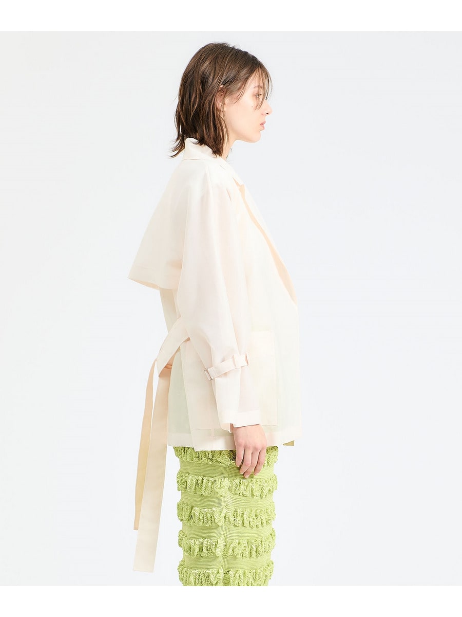 ESTNATION / オーガンジーショートコート｜ESTNATION ONLINE STORE