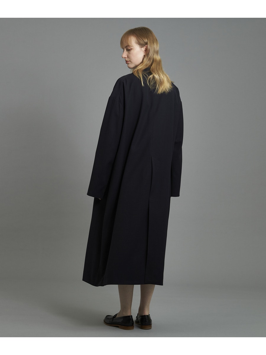ESTNATION / ドロップショルダーロングコート＜ESSENCEOFLUXURY