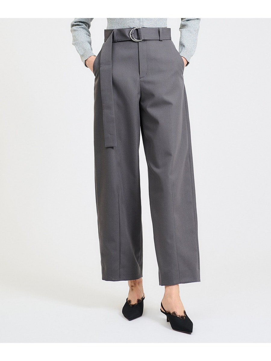 ベルテッドコクーンパンツ