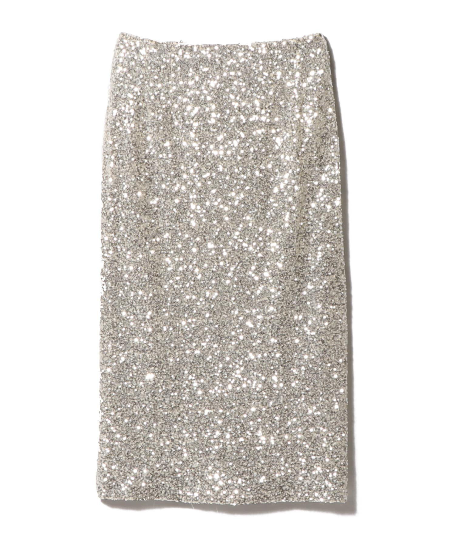 ピンク スパンコールスカートESTNATION 購入