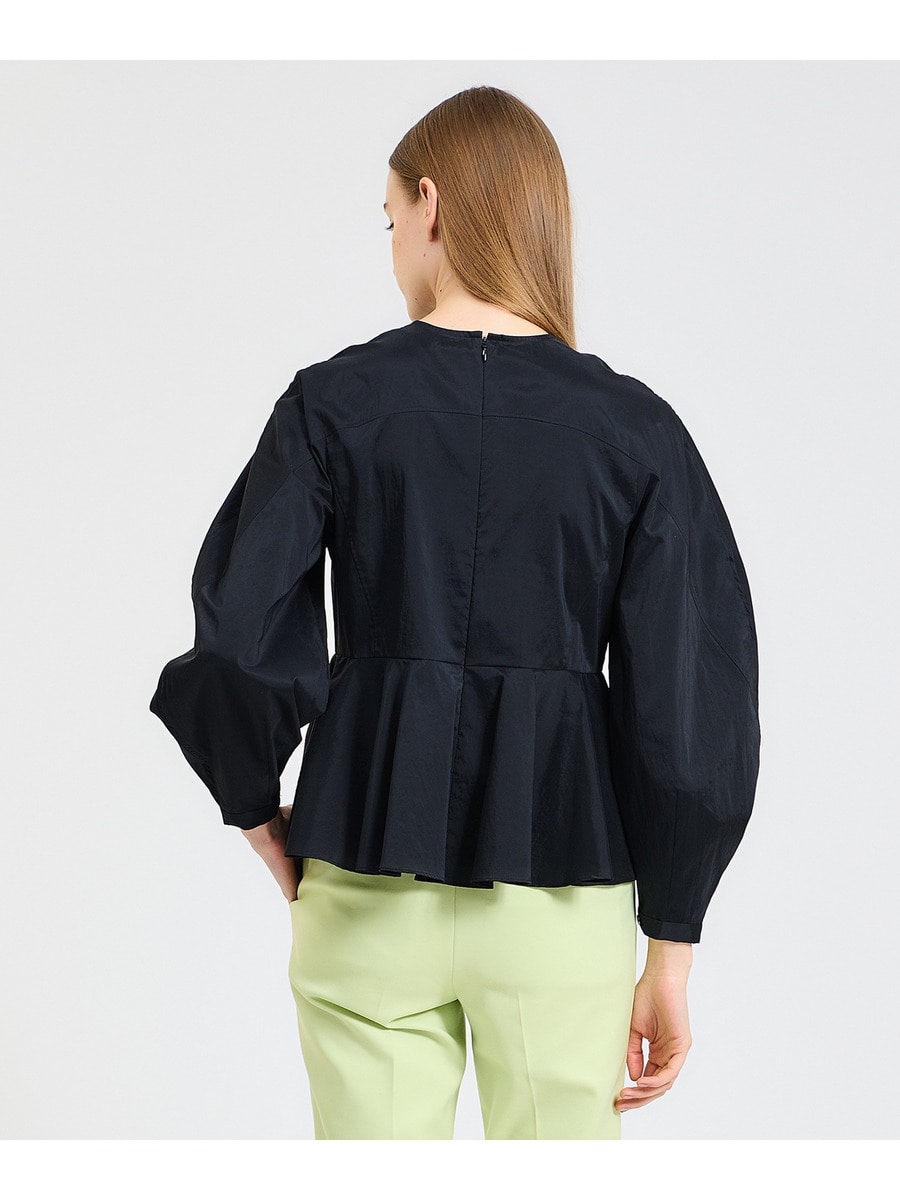 ESTNATION / タフタペプラムブラウス｜ESTNATION ONLINE STORE