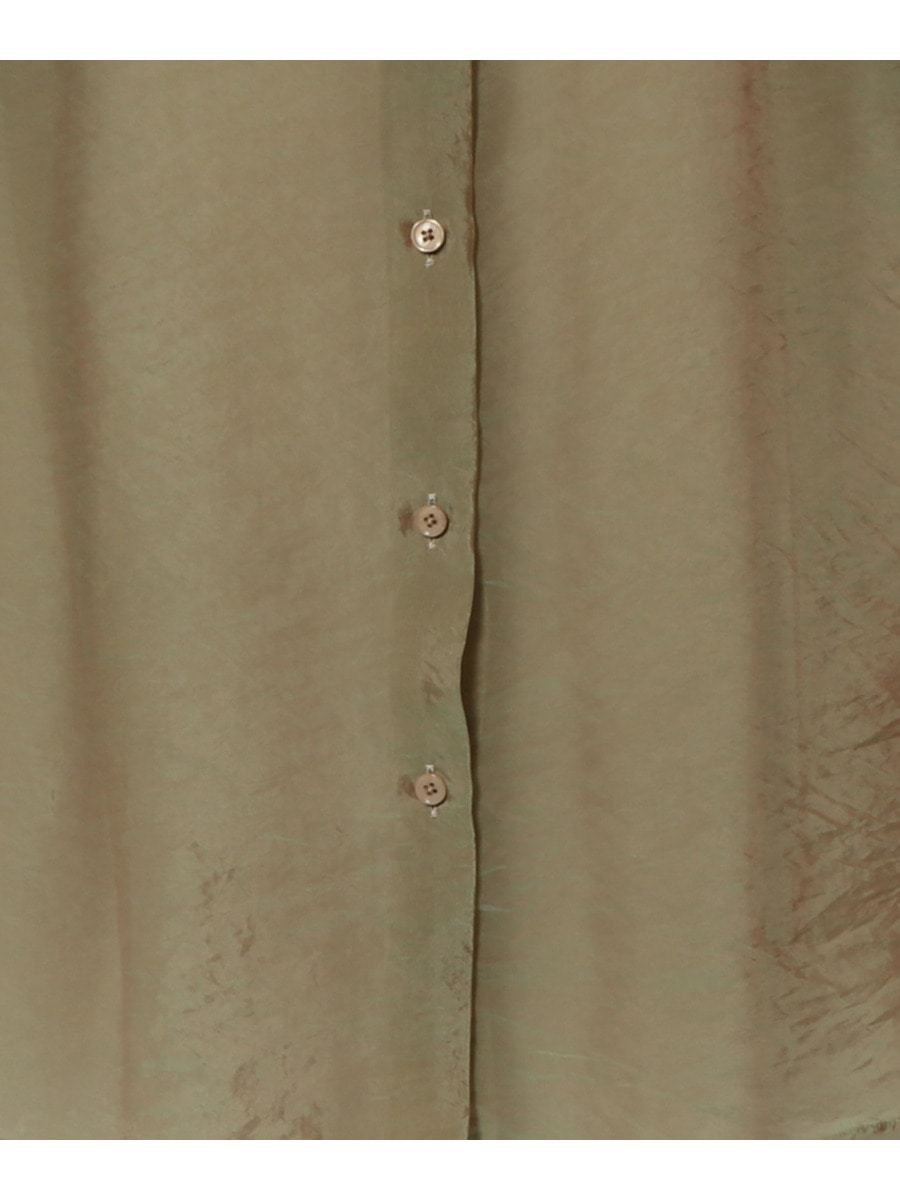 美品 ESTNATION シアーシャンブレーオーバーシャツ ブラウス ネイビー ESTNATION / シアーシャンブレーオーバーシャツ｜ESTNATION