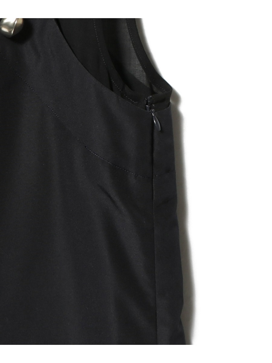 ほぼ新品♡ESTNATION エストネーション シアーMIXミニドレス　黒 ESTNATION / シアーMIXミニドレス｜ESTNATION ONLINE STORE