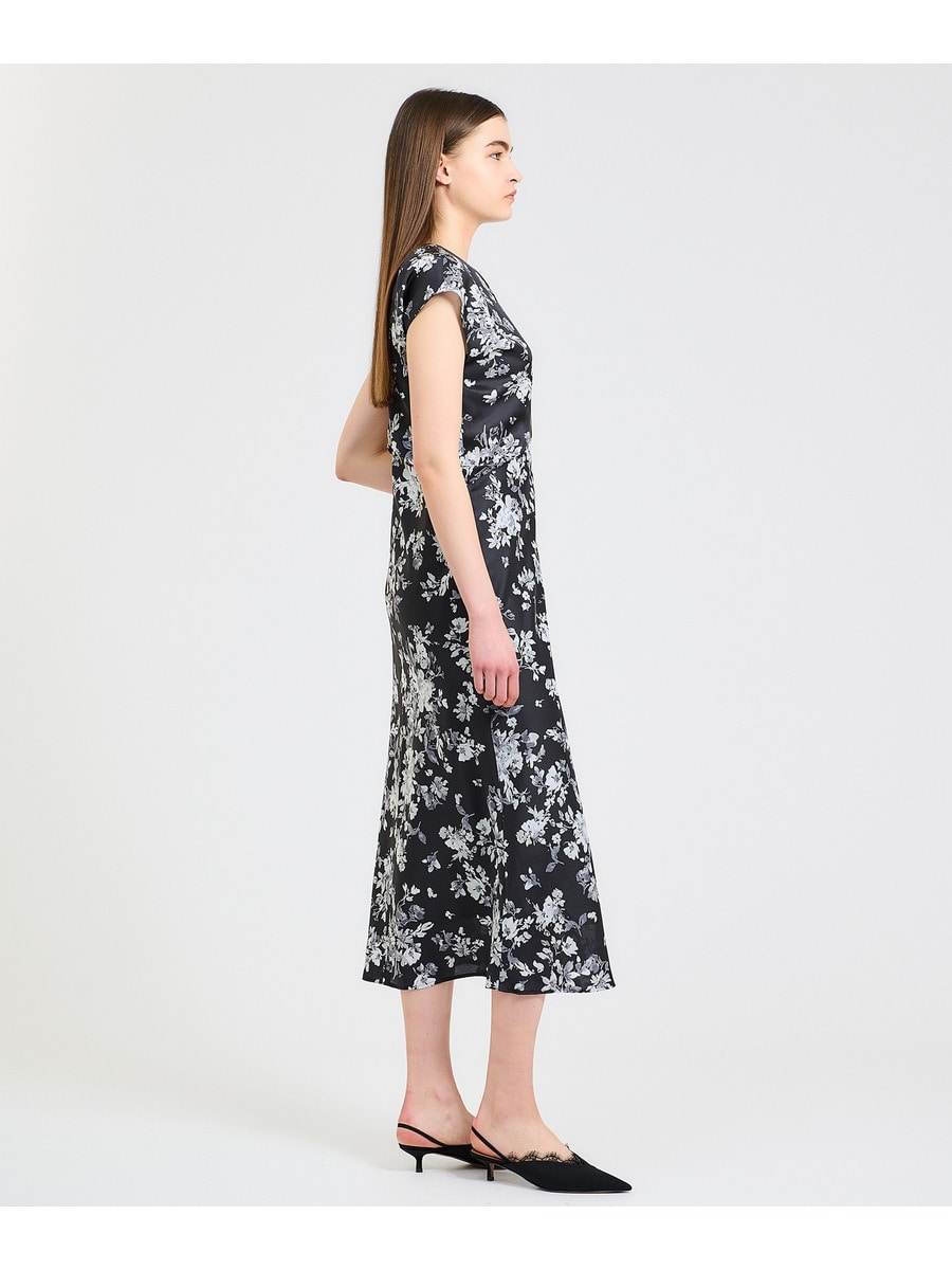 ESTNATION / ツイルドレープワンピース《ONLINE EXCLUSIVE