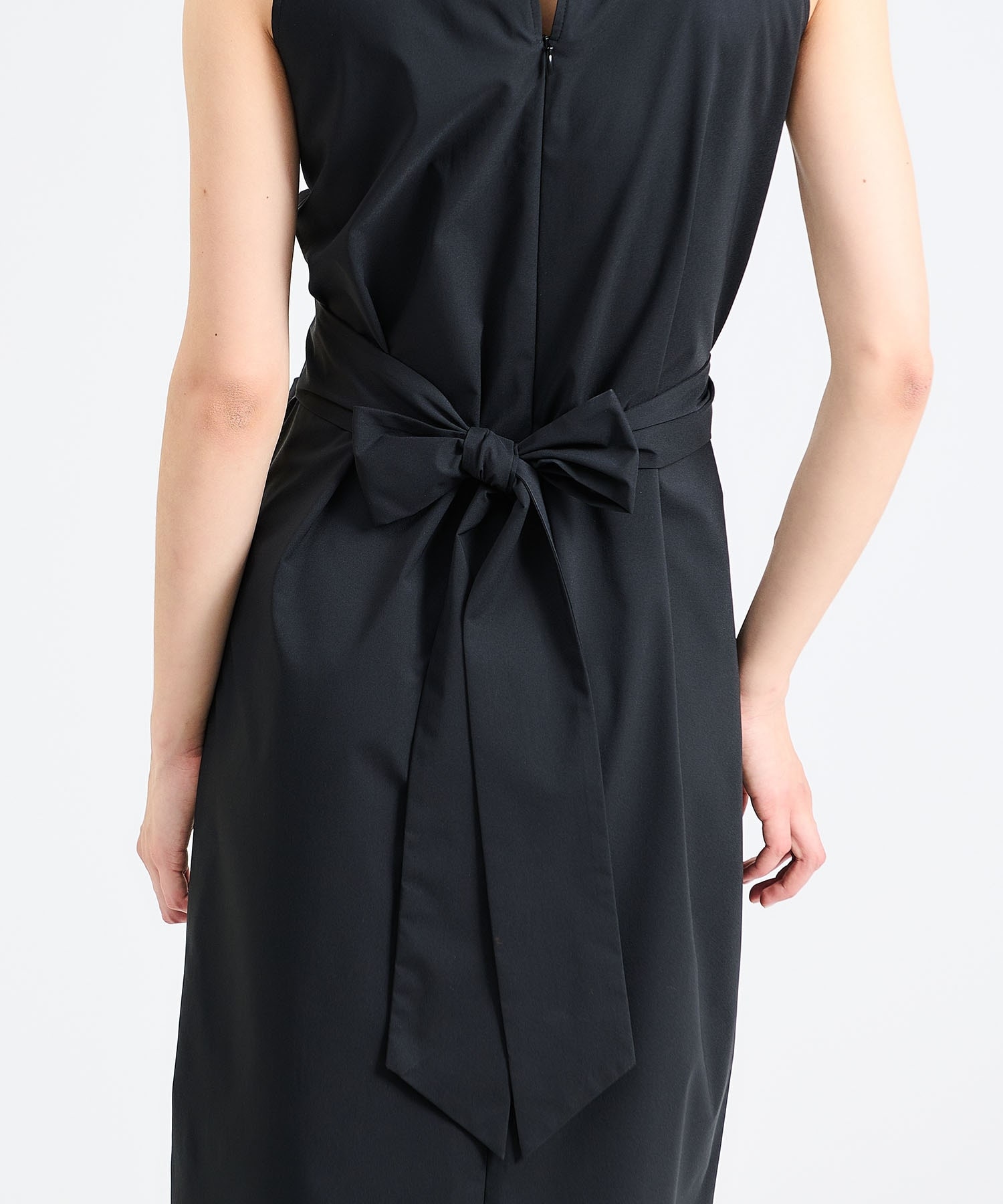 ESTNATION / ウエストツイストノースリーブワンピース《ONLINE