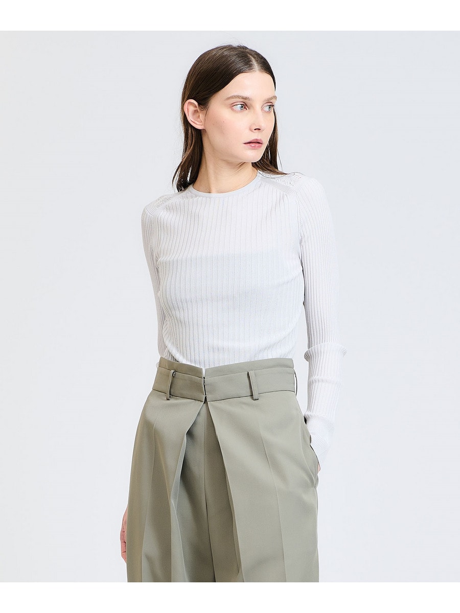 ESTNATION / レーシーリブニット｜ESTNATION ONLINE STORE