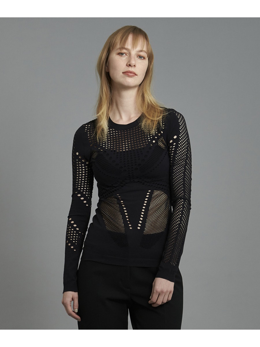 アイレットボディタイツニット＜ESSENCEOFLUXURY＞