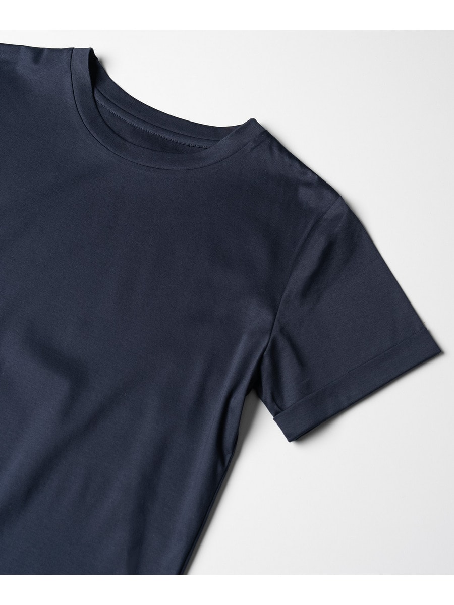 ESTNATION / コットンスムーススビンハーフスリーブTシャツ