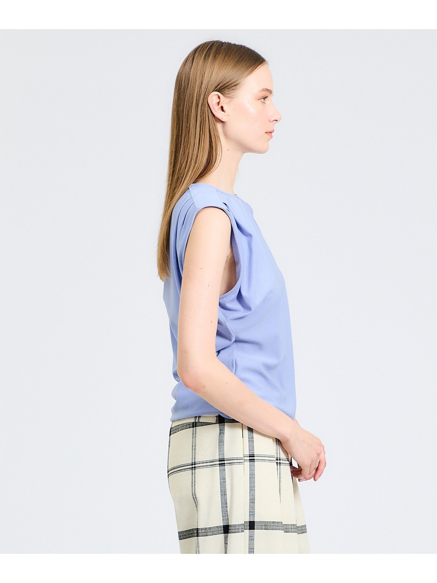 tシャツ ESTNATION / バックデザインノースリーブカットソー レディース ESTNATION / バックデザインノースリーブカットソー｜ESTNATION