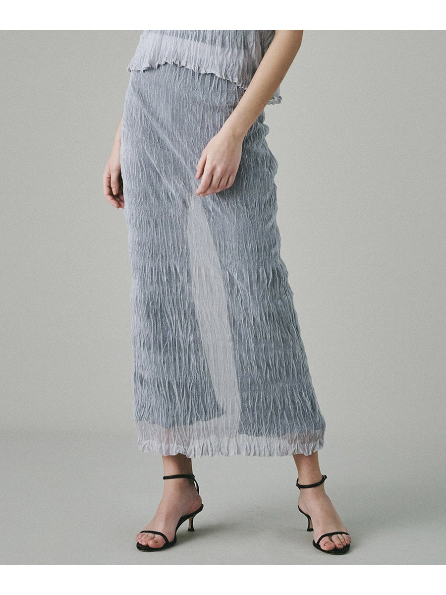COLUMN / ラメニットスカート＜PERMANENT＞｜ESTNATION ONLINE