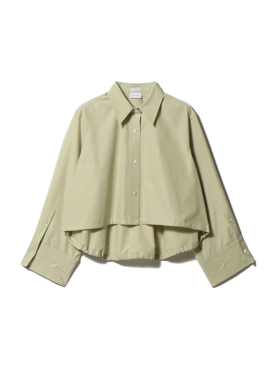 COLUMN / ドロストクロップドシャツ＜PERMANENT＞｜ESTNATION