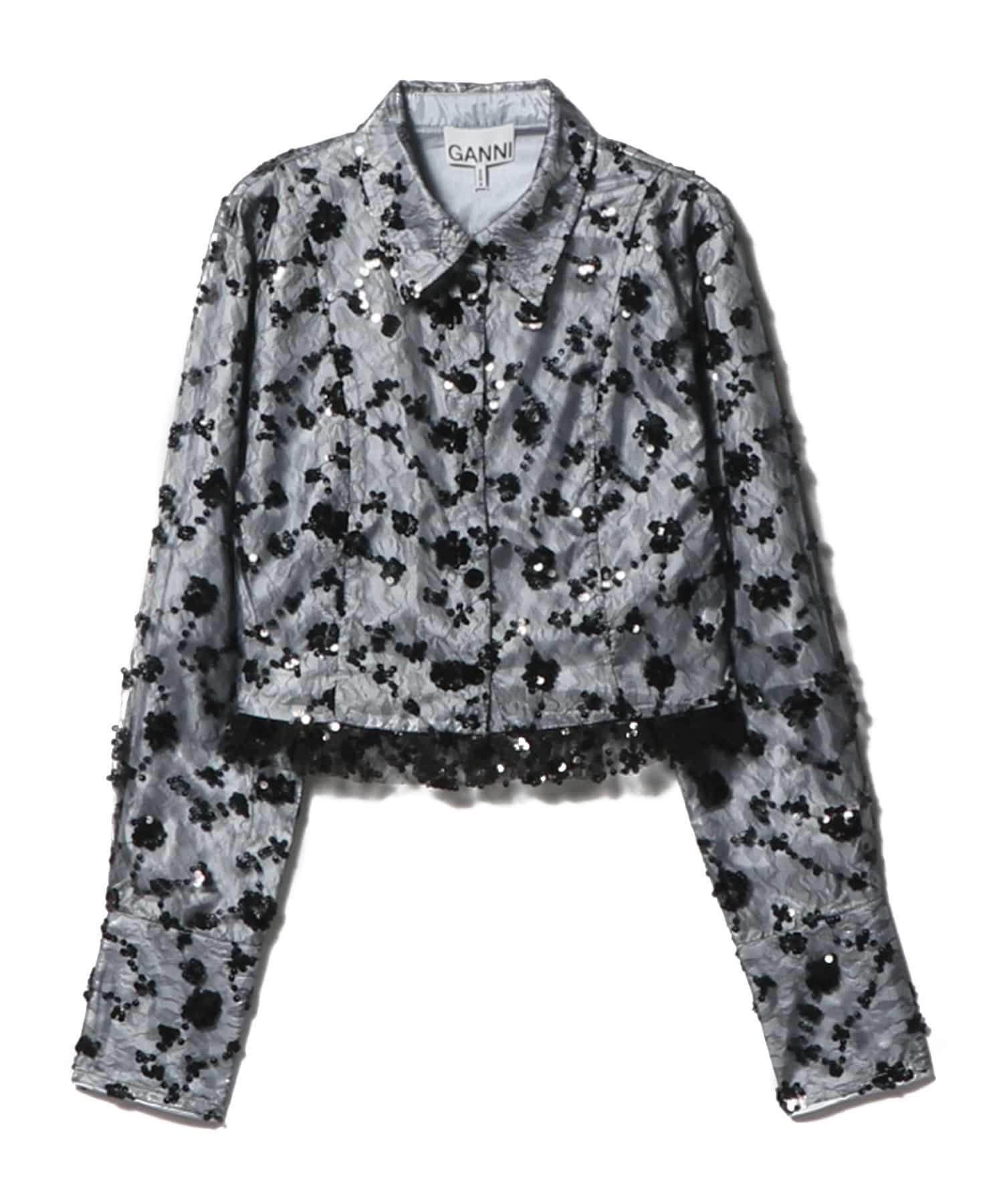 GANNI / レーススパンコールシャツ｜ESTNATION ONLINE STORE 
