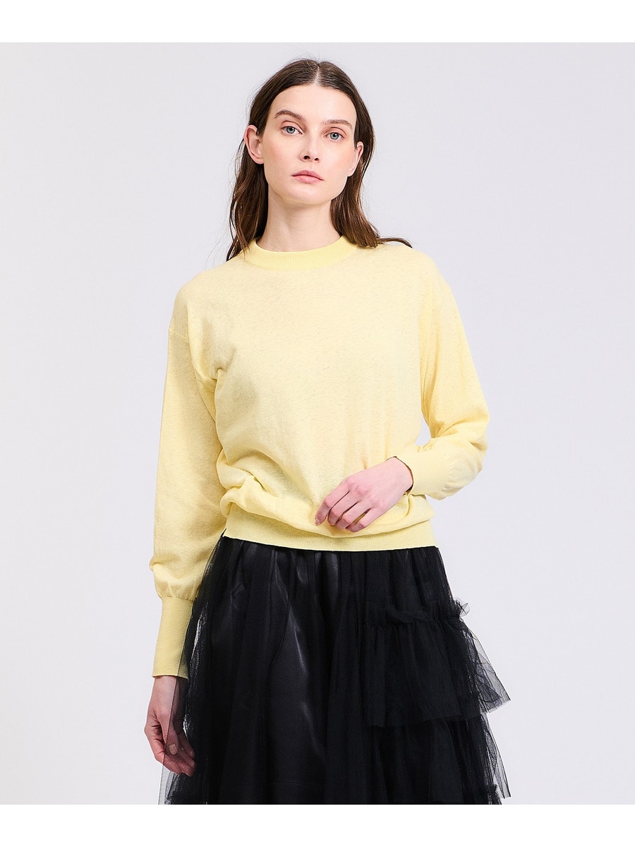 ATON / コットンクルーネックニット｜ESTNATION ONLINE STORE