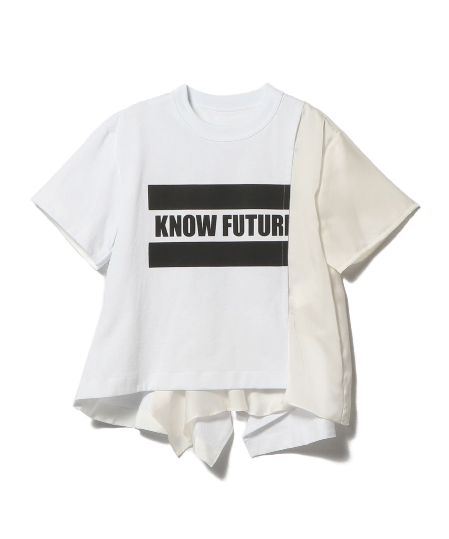 KNOW FUTURE ドッキングカットソー