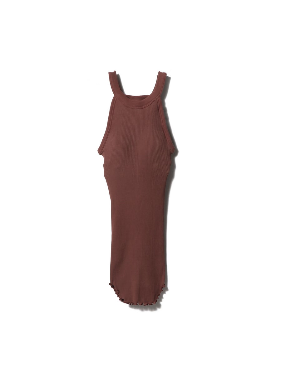 HAKUJI ハクジ Twist cotton bra tank ツイスト コットン ブラ