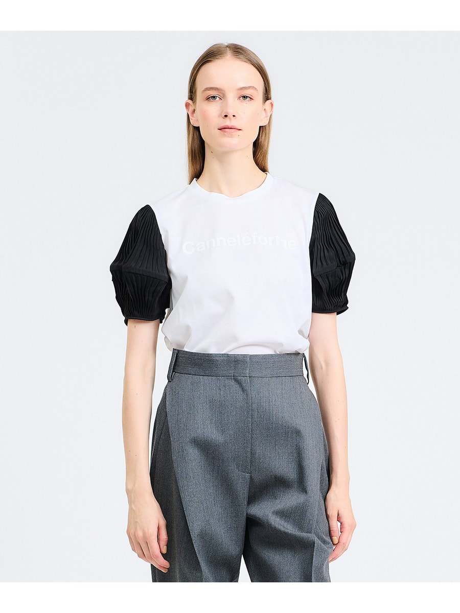 カヌレスリーブカットソー《ESTNATION EXCLUSIVE》