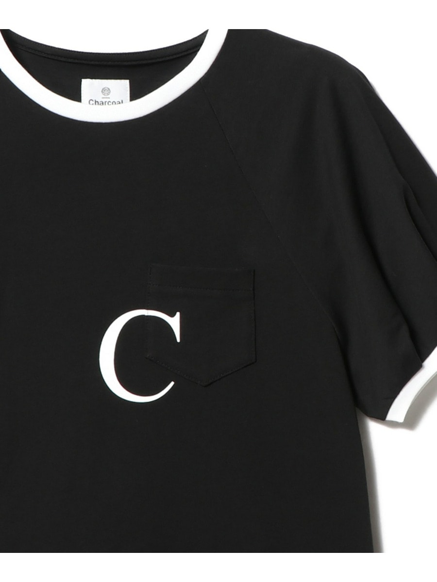 Charcoal / リンガーTシャツ《ESTNATION EXCLUSIVE》｜ESTNATION