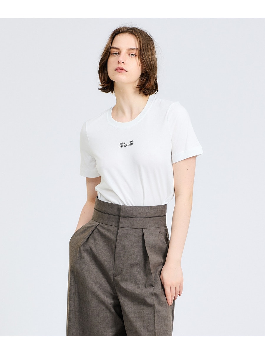 ロゴカットソー