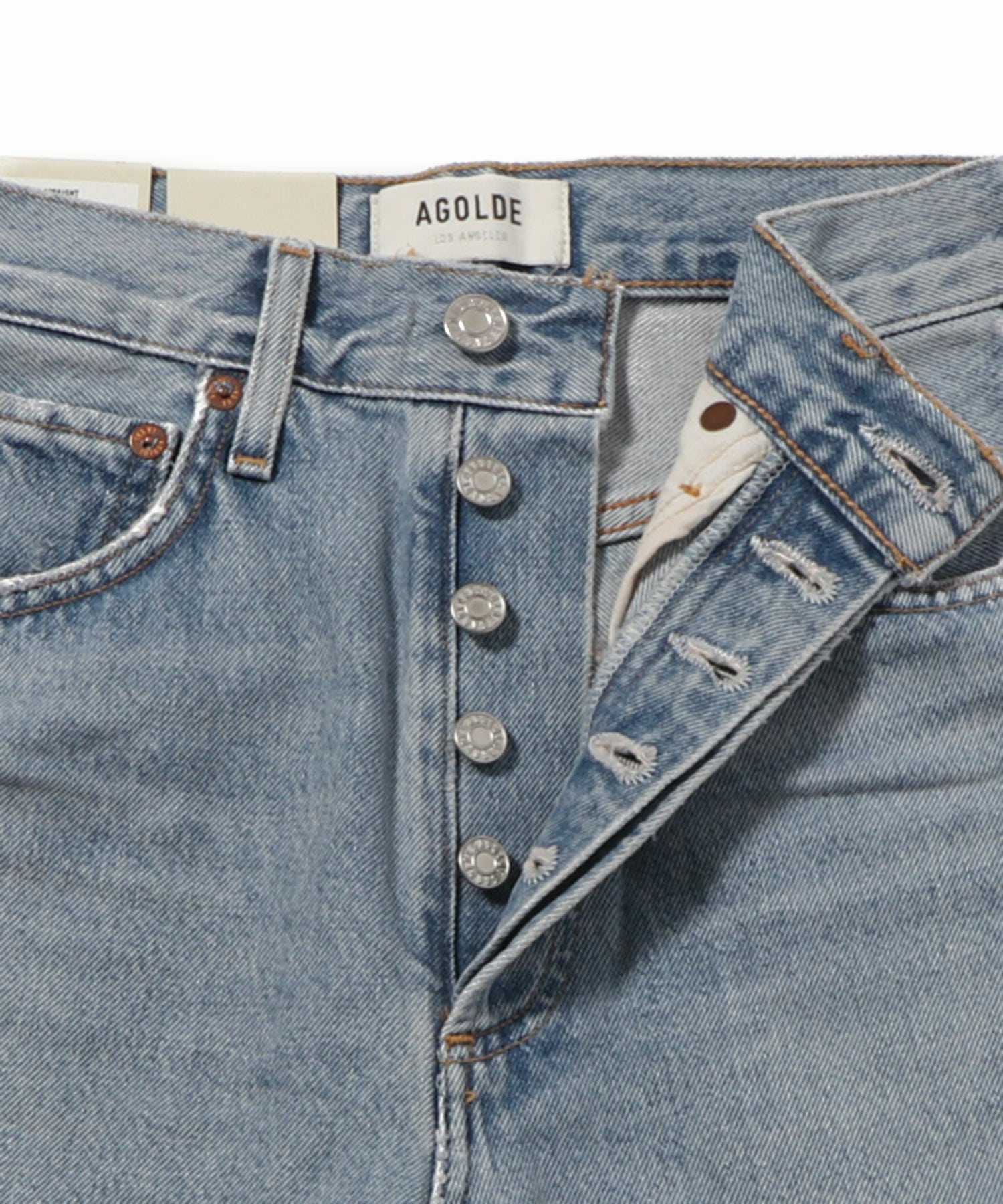 AGOLDE / クロップドストレートデニムパンツ｜ESTNATION ONLINE